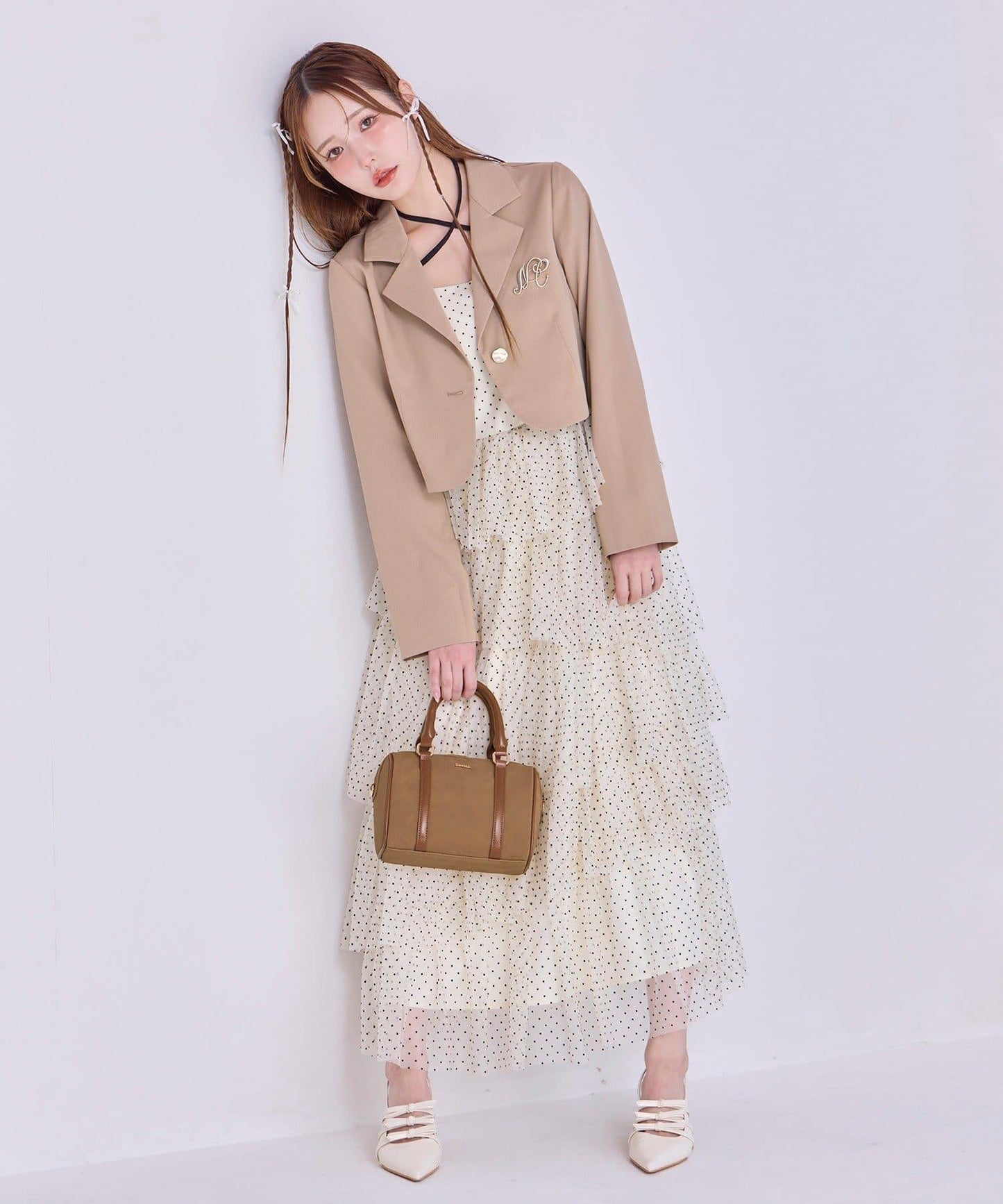 【復刻】層疊網紗連衣裙