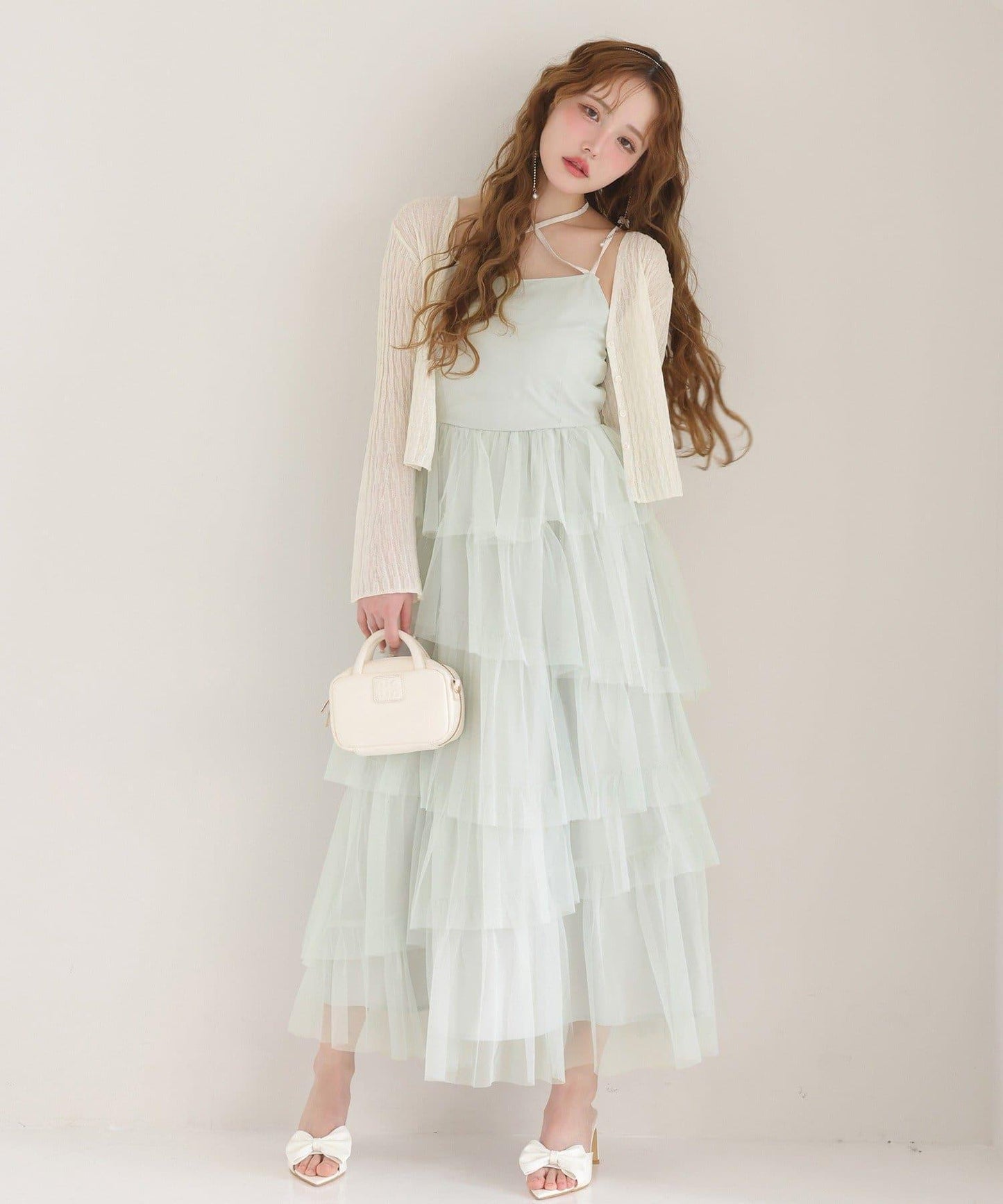【復刻】層疊網紗連衣裙