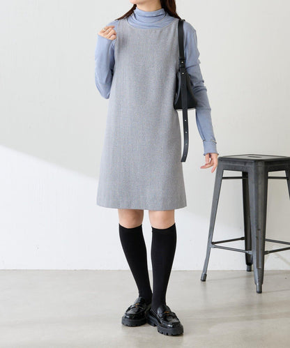 褶皺迷你連衣裙/套裝