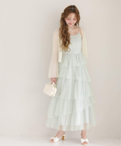 【復刻】層疊網紗連衣裙