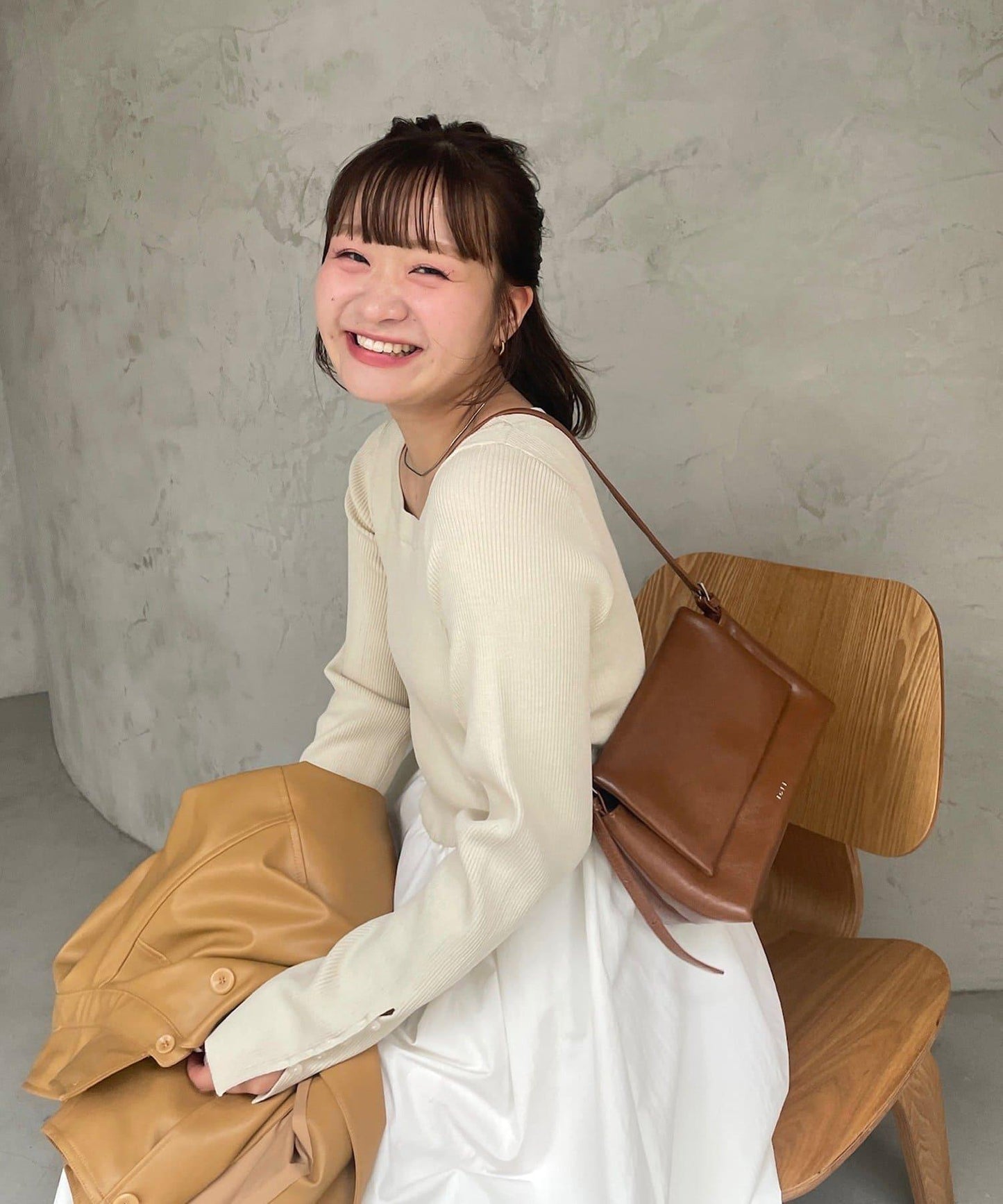 【@__misa__03企劃】帶飾牌拼接連衣裙