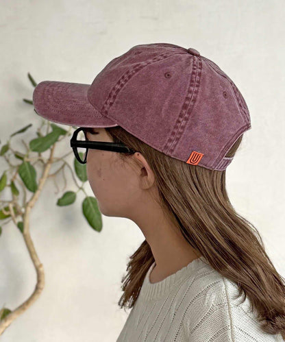 【UNIVERSAL OVERALL】水洗標誌棒球帽