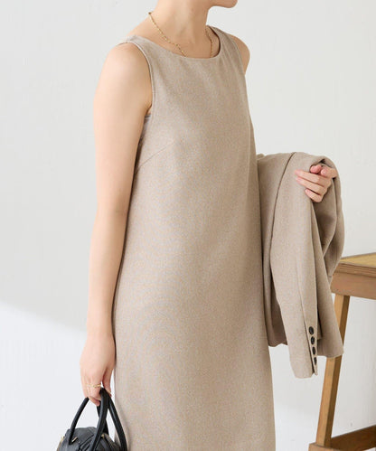 褶皺迷你連衣裙/套裝