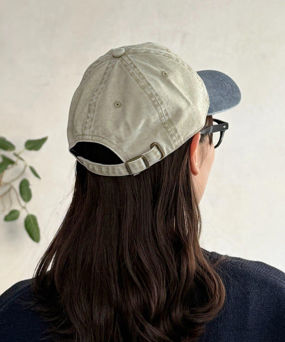 【UNIVERSAL OVERALL】水洗標誌棒球帽