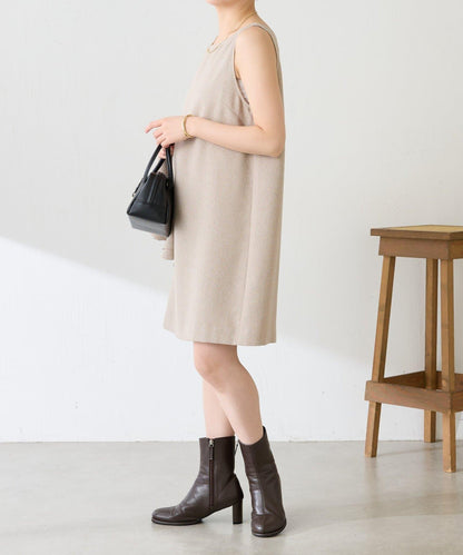 褶皺迷你連衣裙/套裝