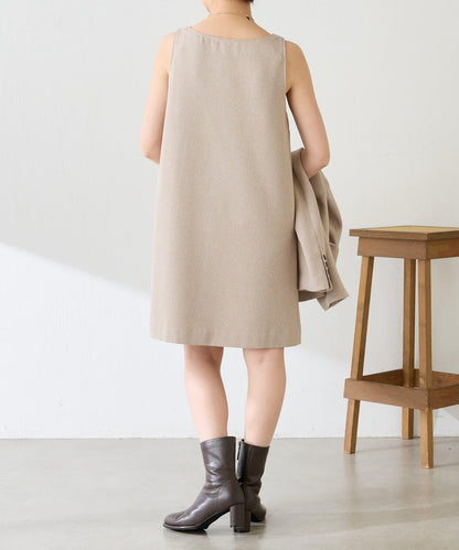 褶皺迷你連衣裙/套裝