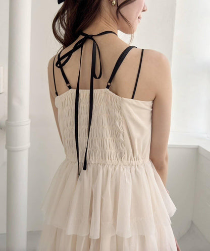 【復刻】層疊網紗連衣裙