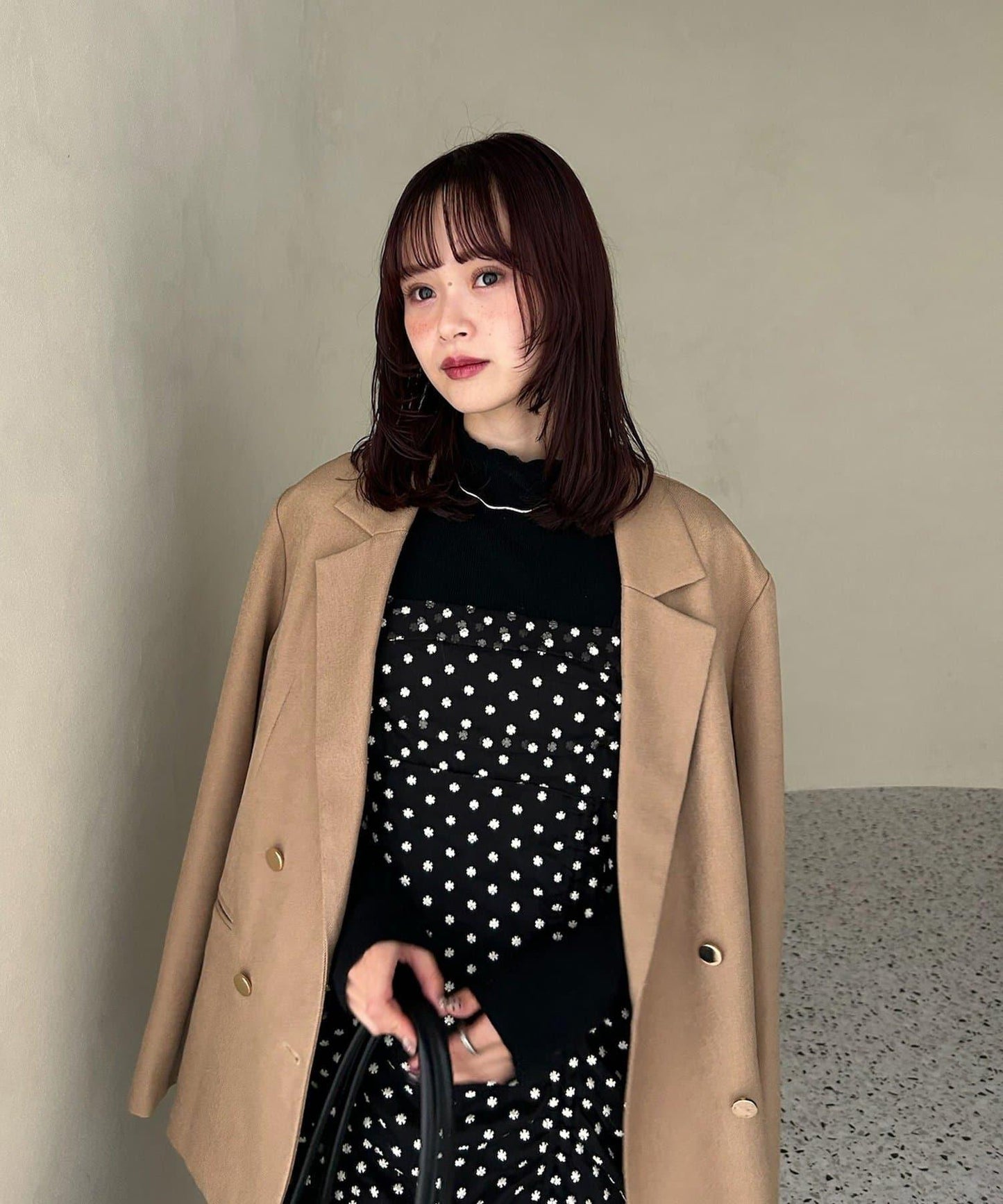 抽繩花卉吊帶連衣裙