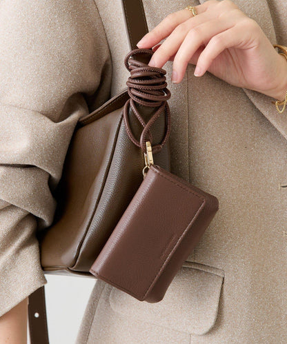 【PAPILLONNER/パピヨネ】帶腰帶多功能收納包