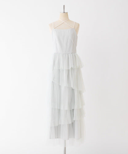 【復刻】層疊網紗連衣裙