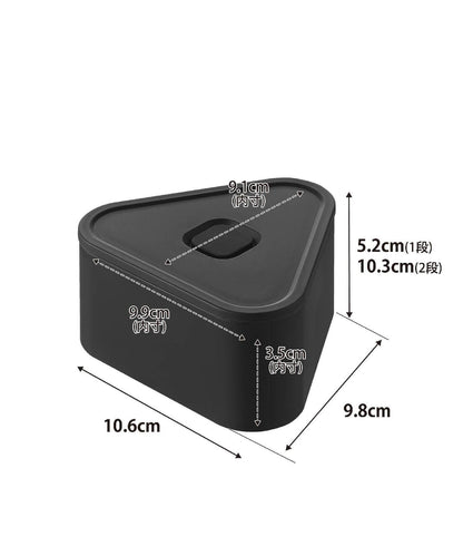 【tower タワー】帶閥密封飯糰盒 2個裝