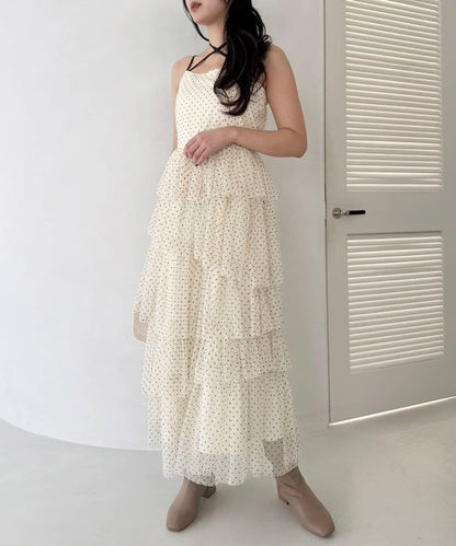 【復刻】層疊網紗連衣裙