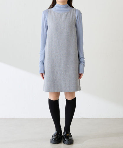 褶皺迷你連衣裙/套裝