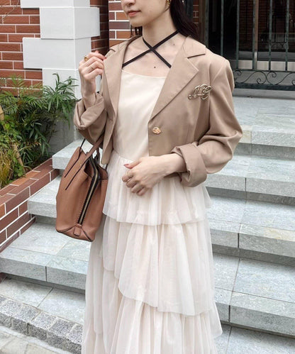 【復刻】層疊網紗連衣裙