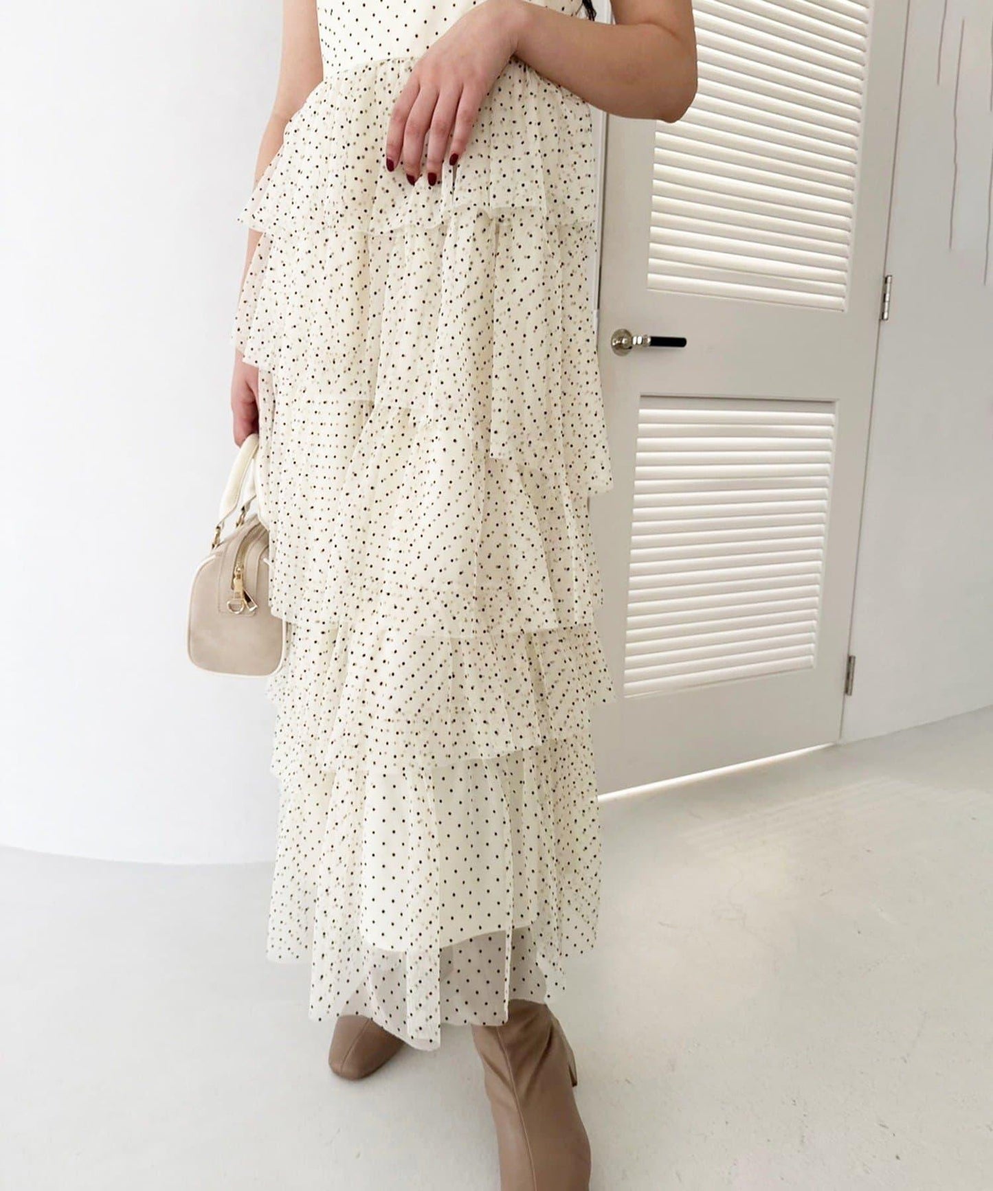 【復刻】層疊網紗連衣裙