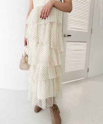 【復刻】層疊網紗連衣裙