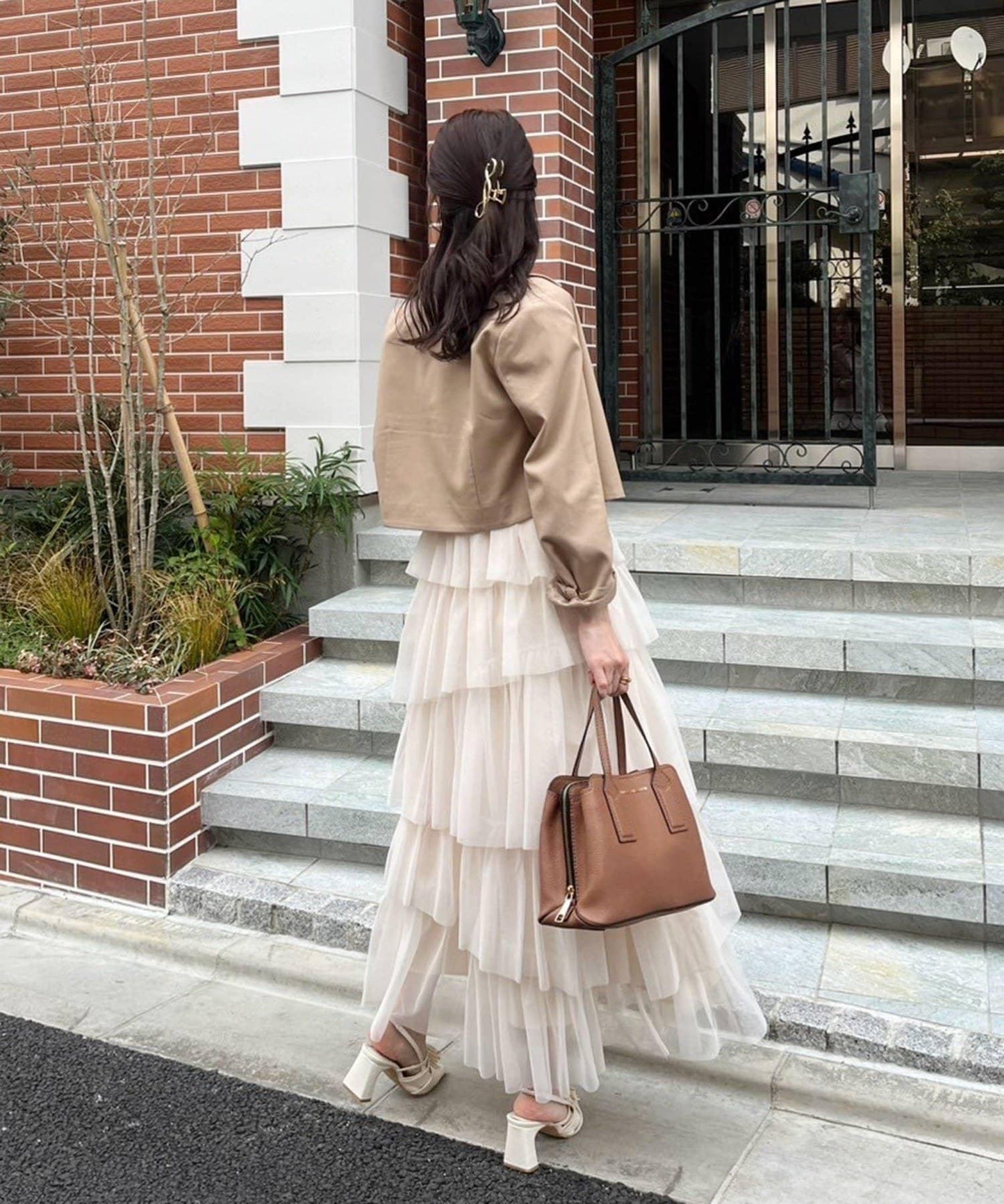 【復刻】層疊網紗連衣裙