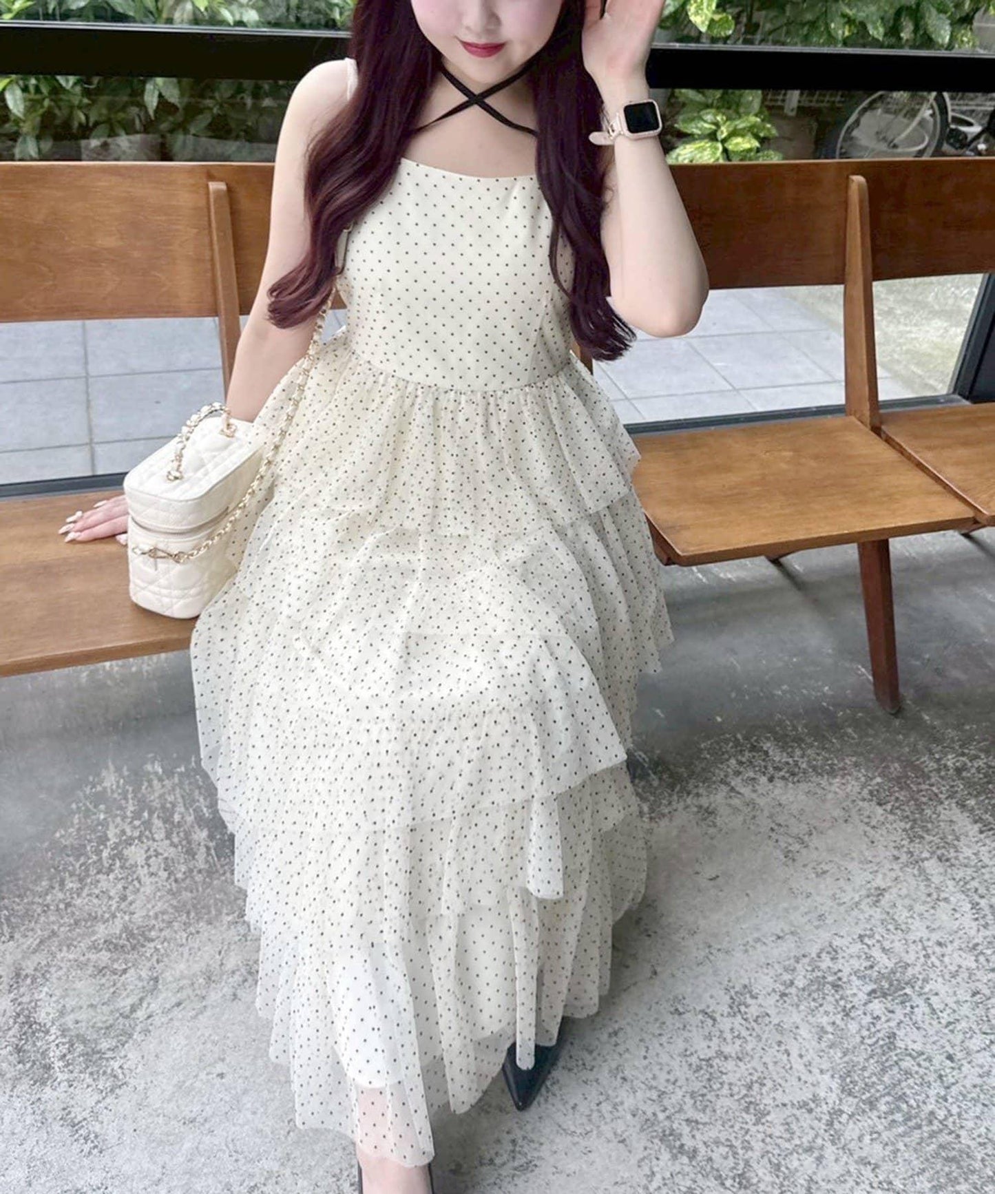 【復刻】層疊網紗連衣裙