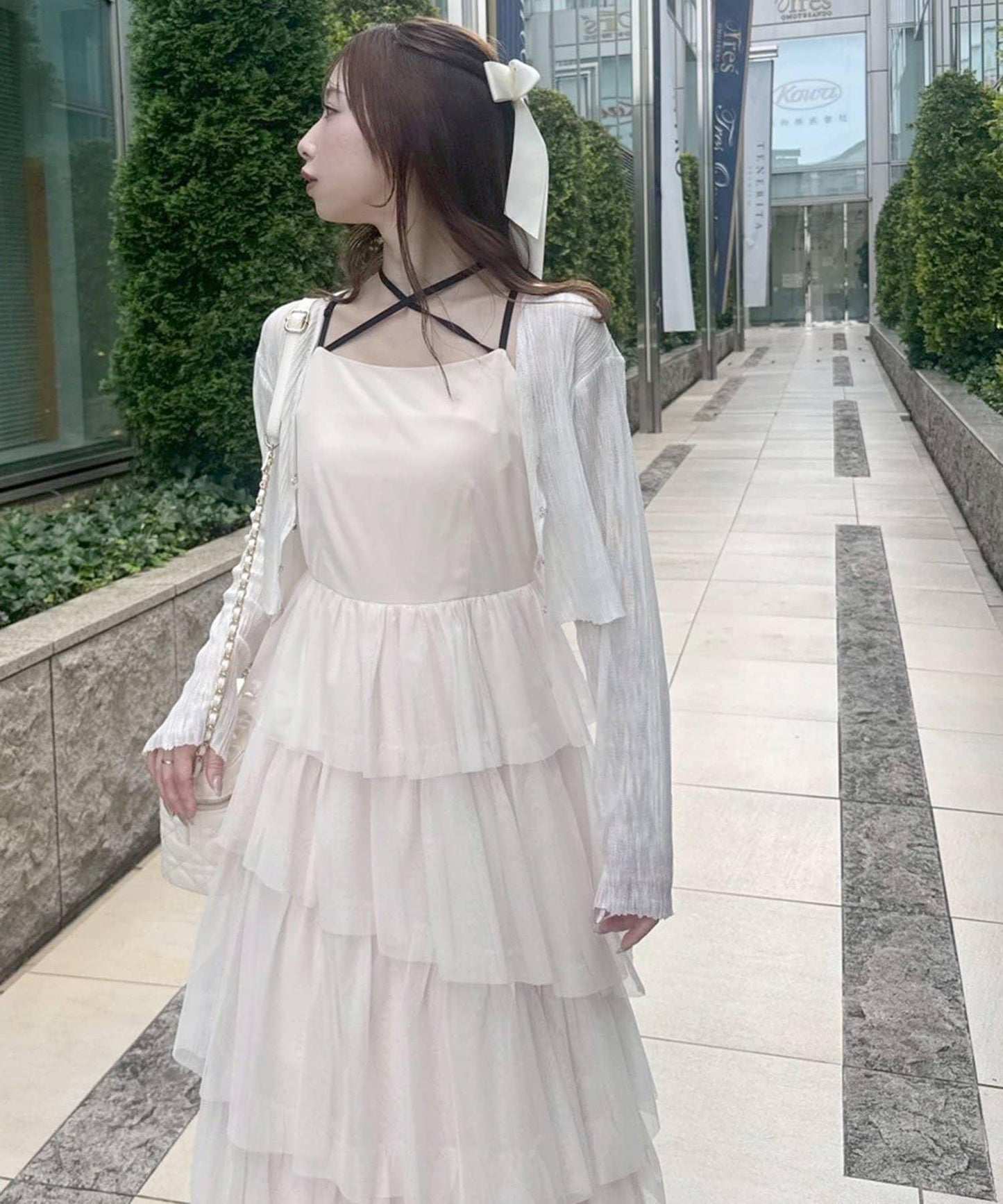 【復刻】層疊網紗連衣裙