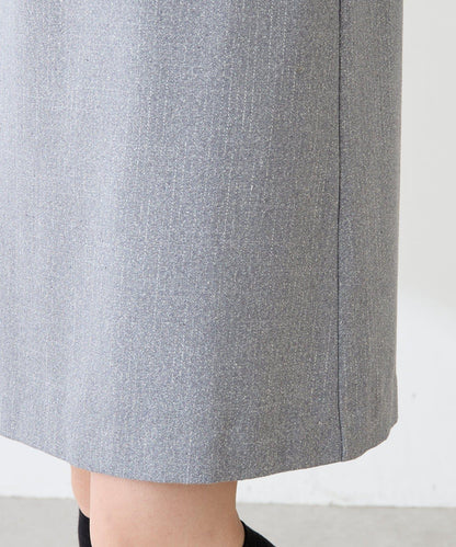 褶皺迷你連衣裙/套裝