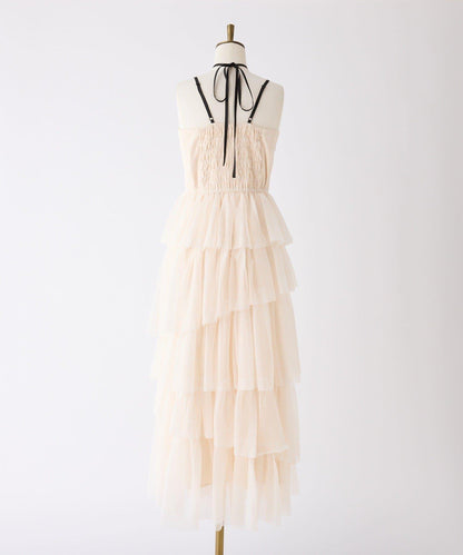 【復刻】層疊網紗連衣裙