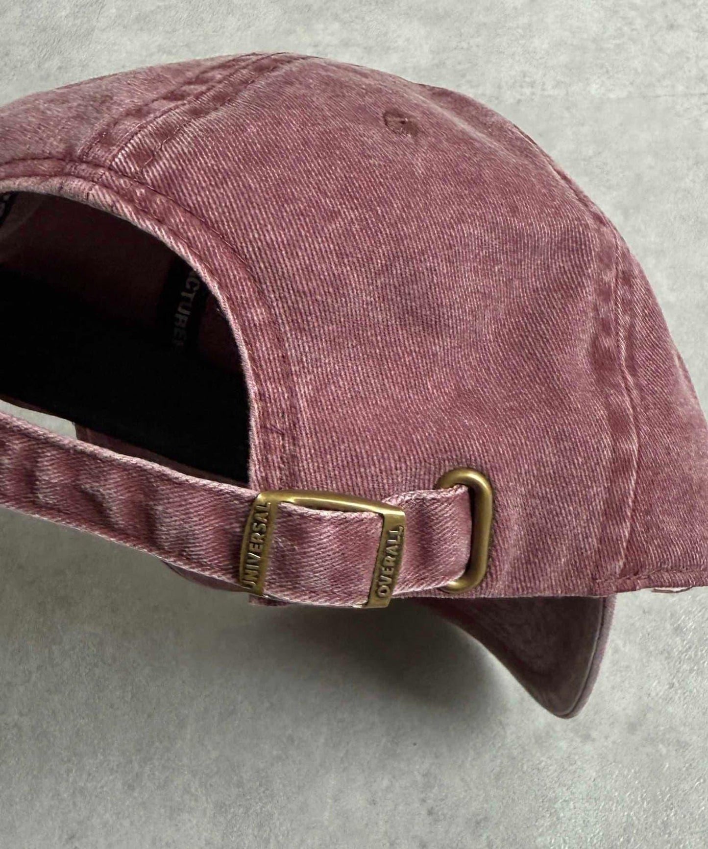 【UNIVERSAL OVERALL】水洗標誌棒球帽