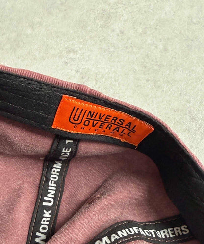 【UNIVERSAL OVERALL】水洗標誌棒球帽