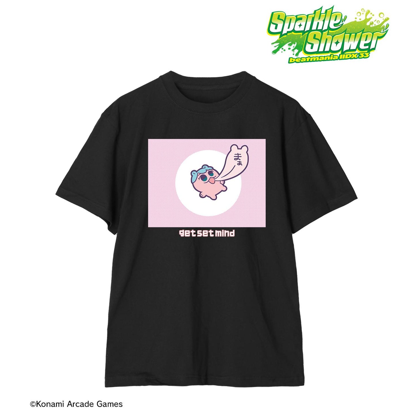 beatmania IIDX 33 Sparkle Shower（尺碼/XL）get set mind印花男女同款T恤