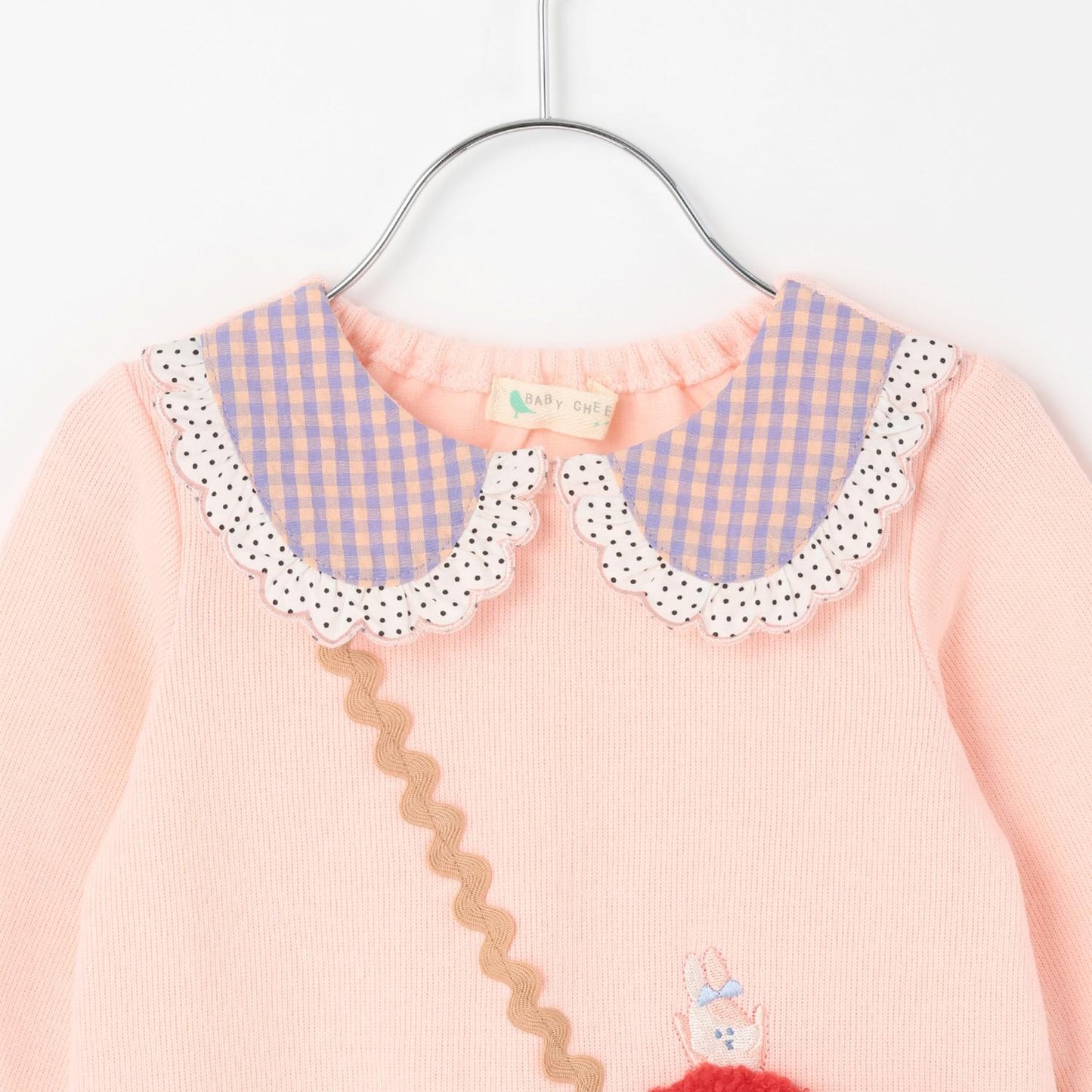 蘋果圖案單肩包衛衣