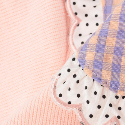 蘋果圖案單肩包衛衣