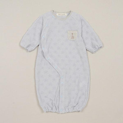 星星提花雙用連體衣【日本製造】