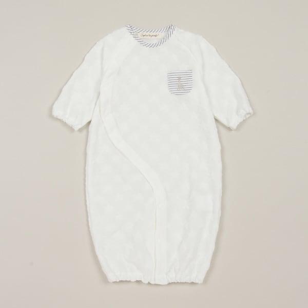 星星提花雙用連體衣【日本製造】