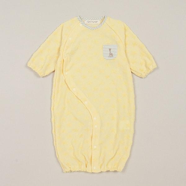 星星提花雙用連體衣【日本製造】