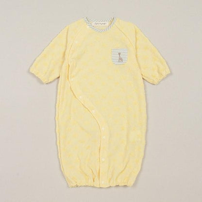 星星提花雙用連體衣【日本製造】