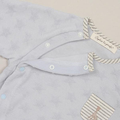 星星提花雙用連體衣【日本製造】