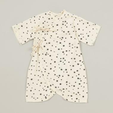 星星圖案嬰兒內衣【日本製造】