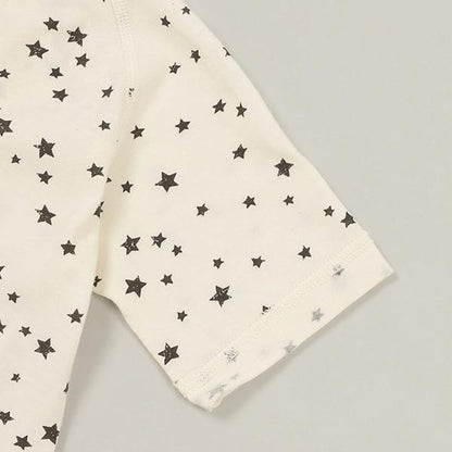 星星圖案嬰兒內衣【日本製造】