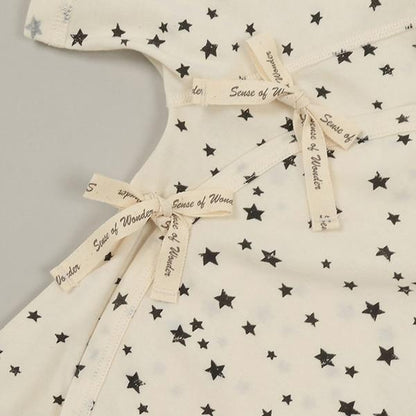 星星圖案嬰兒內衣【日本製造】