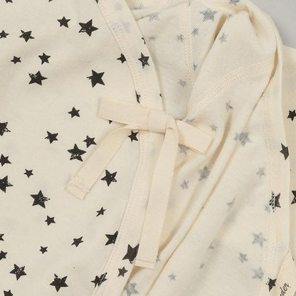 星星圖案嬰兒內衣【日本製造】
