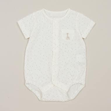 星塵短袖連體衣【日本製造】