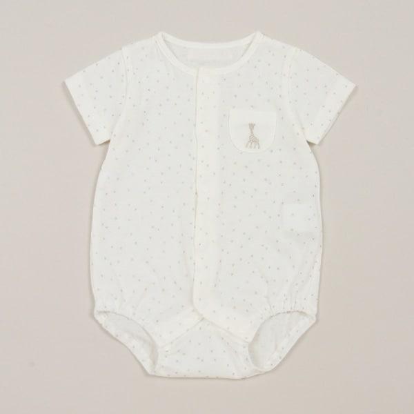 星塵短袖連體衣【日本製造】