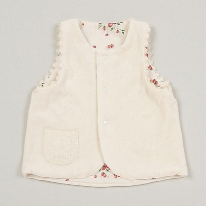 野草莓雙面背心【日本製造】