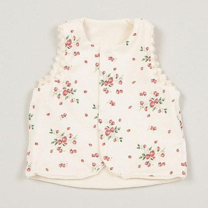 野草莓雙面背心【日本製造】