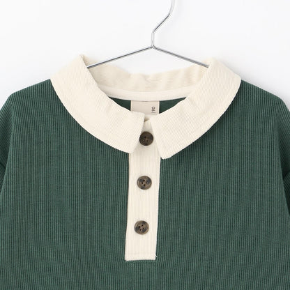 拼色帶領加絨衛衣