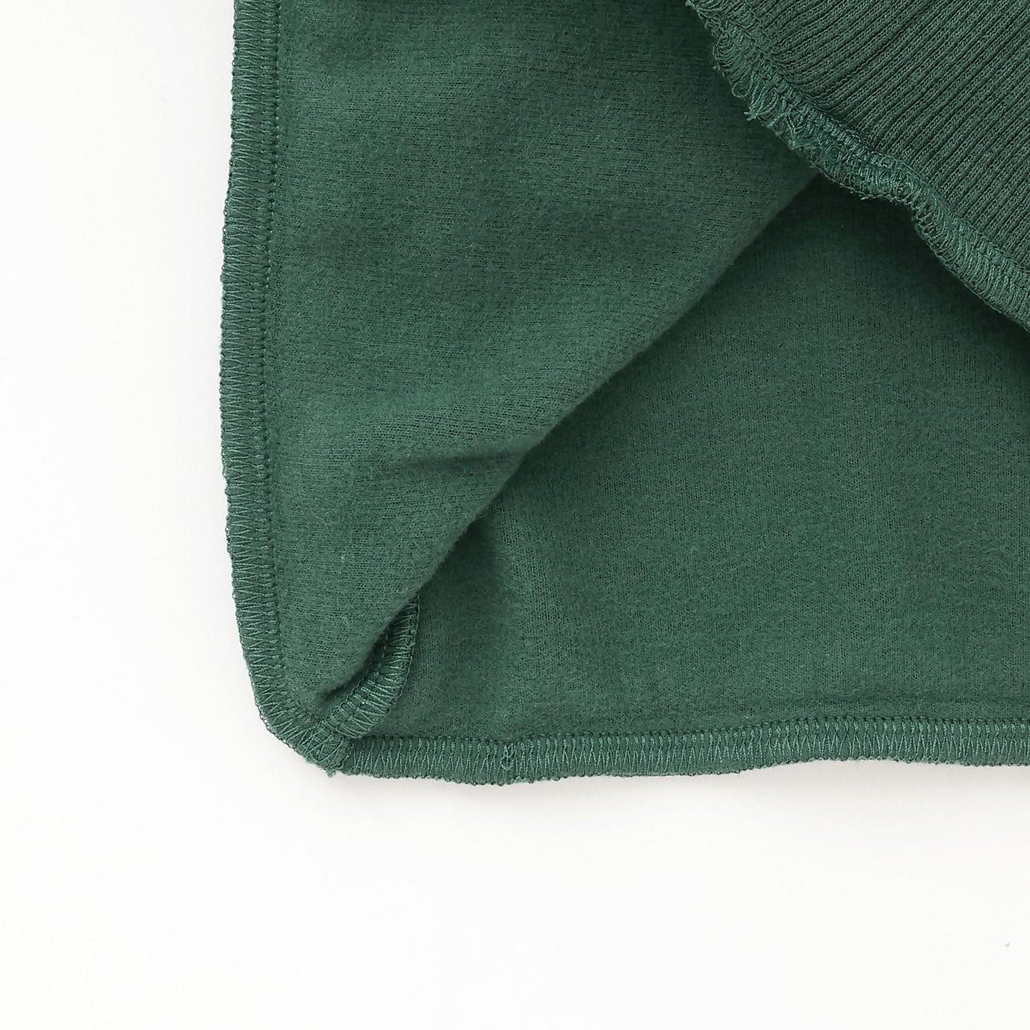 拼色帶領加絨衛衣