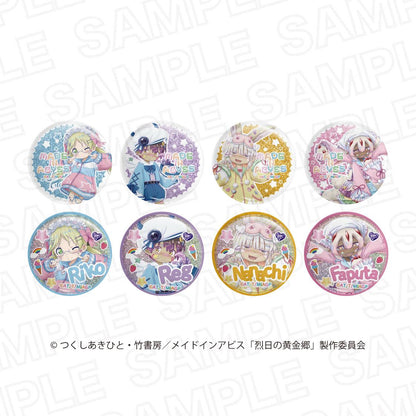 《來自深淵》烈日的黃金鄉 隨機全新繪製亮片徽章【BOX／8個裝】