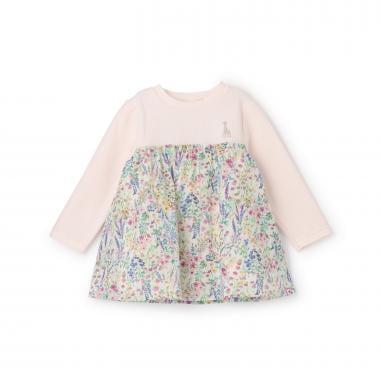 花卉圖案長款上衣