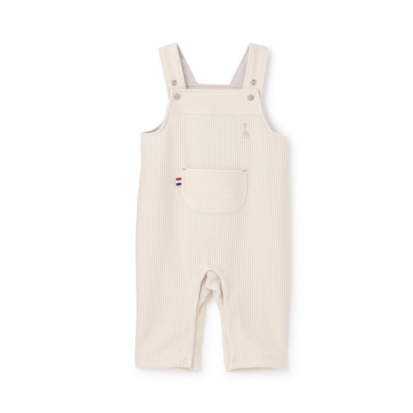 針織燈芯絨揹帶褲