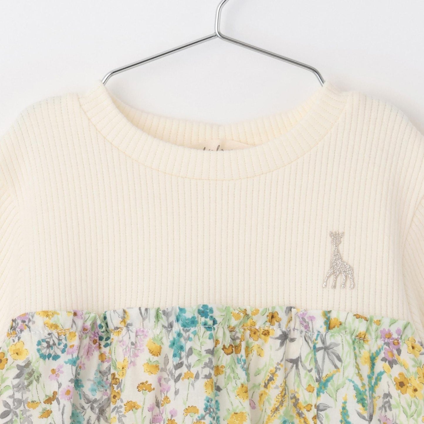 花卉圖案長款上衣