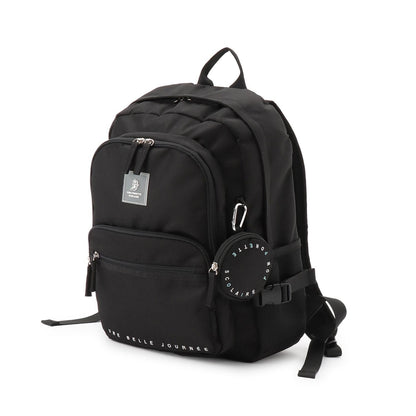 23L【防潑水】圓形收納包附帶學生雙肩包